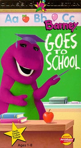 Barney Goes to School