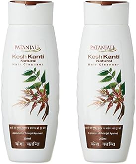 Patanjali Kesh Kanti Natural Hair Cleanser Shampoo, 200ml (Pack of 2)