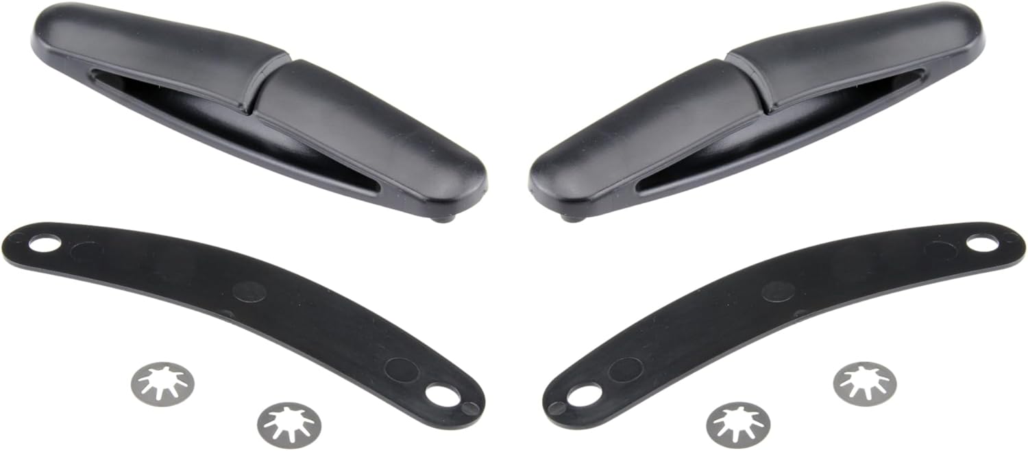 Set of 2 Front Upper Seat Belt Guides Left + Right for BMW Z3