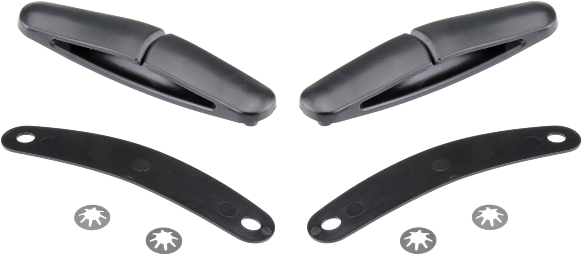 Set of 2 Front Upper Seat Belt Guides L+R for BMW Z3