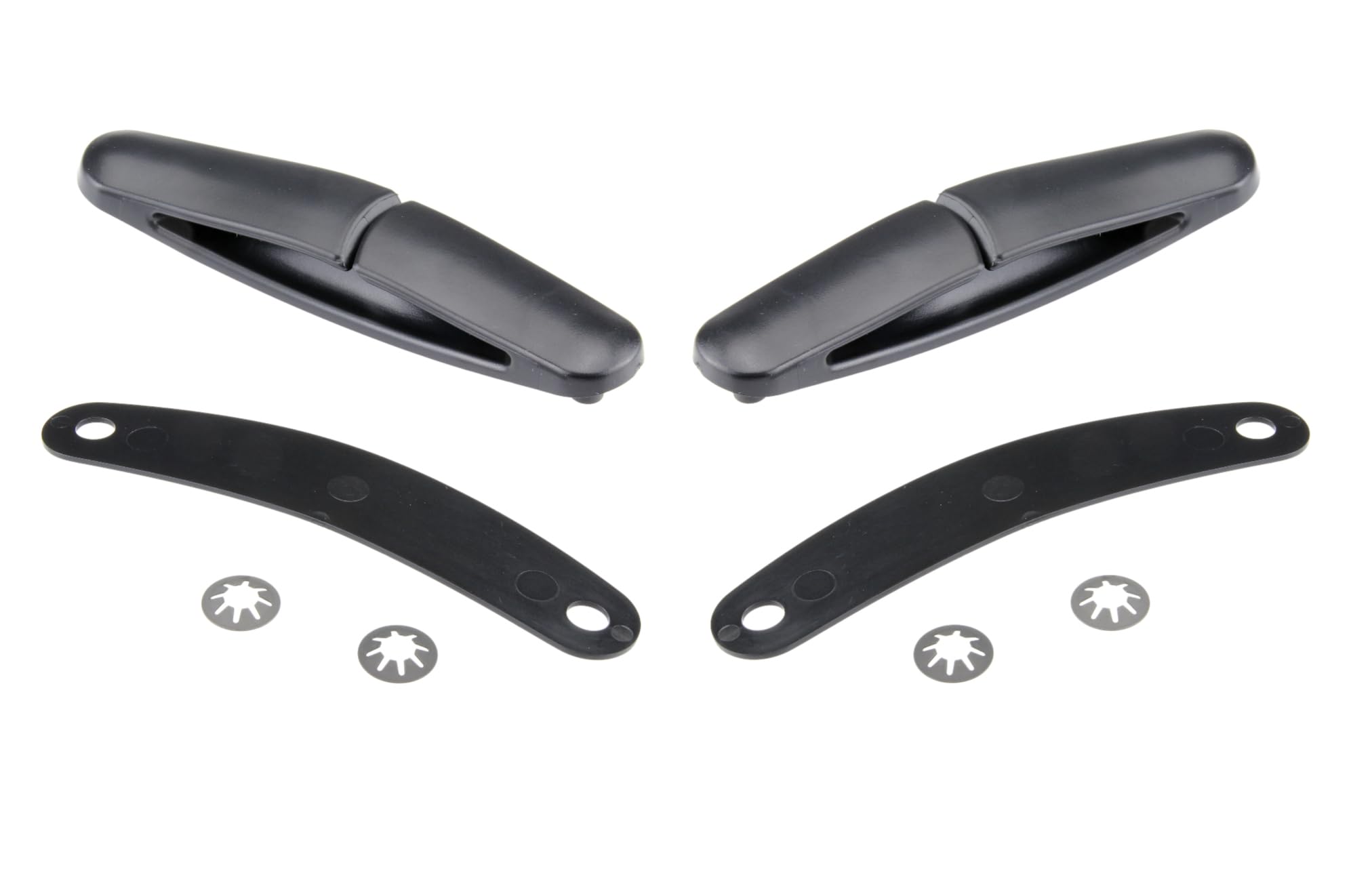 Set of 2 Front Upper Seat Belt Guides L+R for BMW Z3