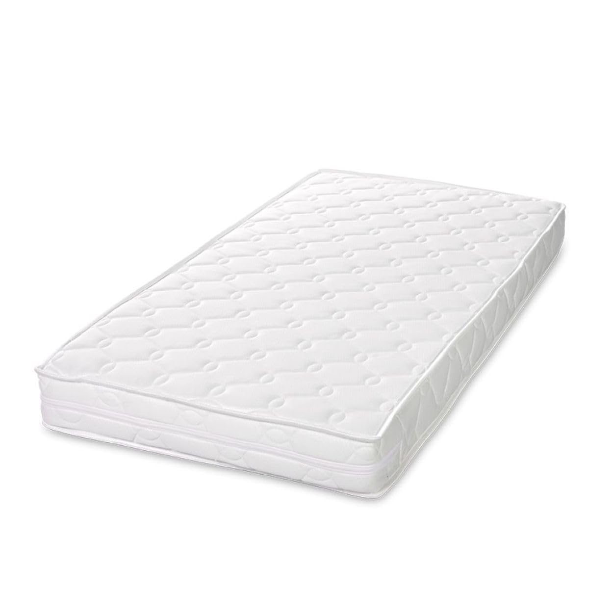 Colchoneta cuna Lorelli Sweet Dream 110 x 62 x 10 cm funda lavable, color:blanco 2