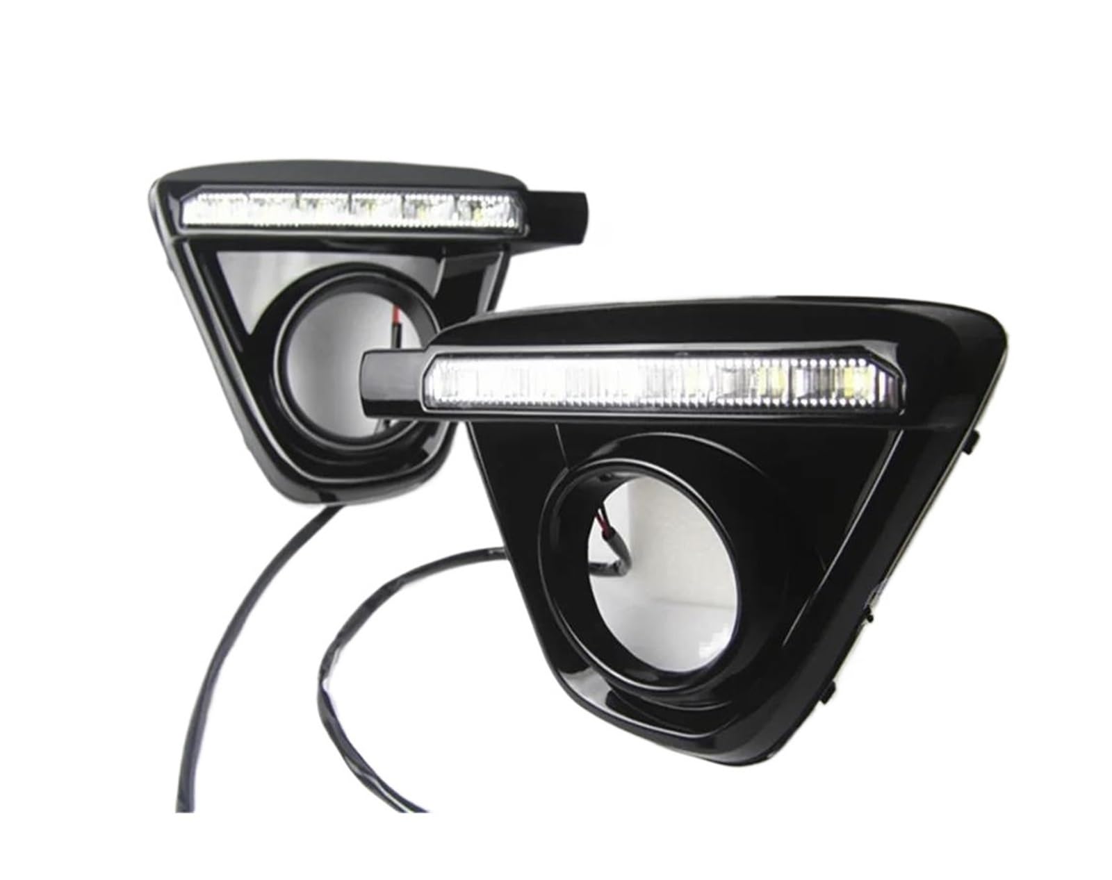 Luz LED DRL Intermitente Para Coche, Luz Diurna Con Cubierta Para Faros Antiniebla, Para Mazda CX5 CX-5 2012 2013 2014 2015 2016 (1 Juego)
