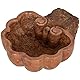 Biscottini Aquasantiker aus Marmor, 30,5 x 26 x 13,5 cm, Aquasantier in Form von Muscheln, für Häuser und Kirchen