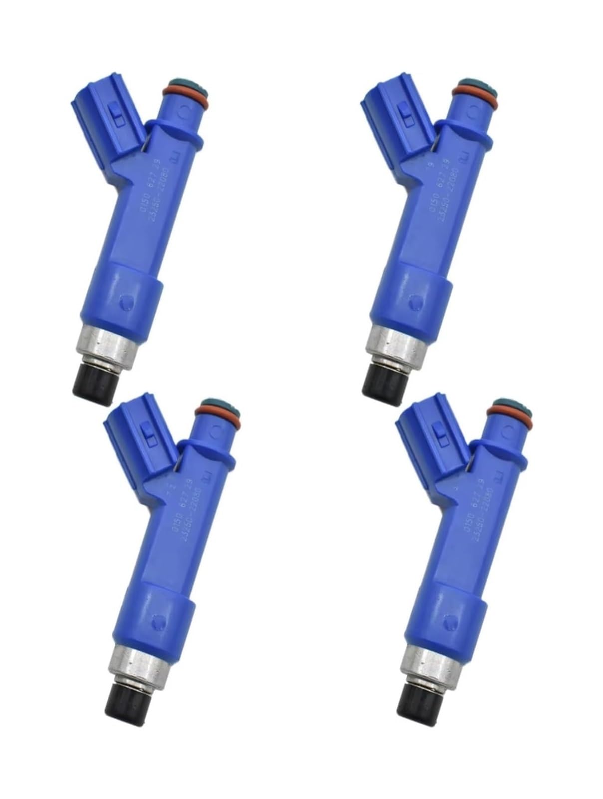Wekpopmevl One Color Oil Petrol Fuel Injector Nozzle For Toyota For Matrix For Corolla 1.8L For 1Zzfe 4X Fuel Injector Nozzle 23250-22080 23209-22080 Exhaust