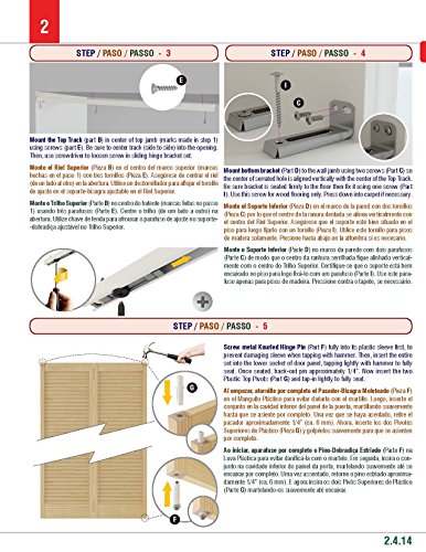 Closet Door, Bi-Fold, 6-Panel Style Primed White #TOP4