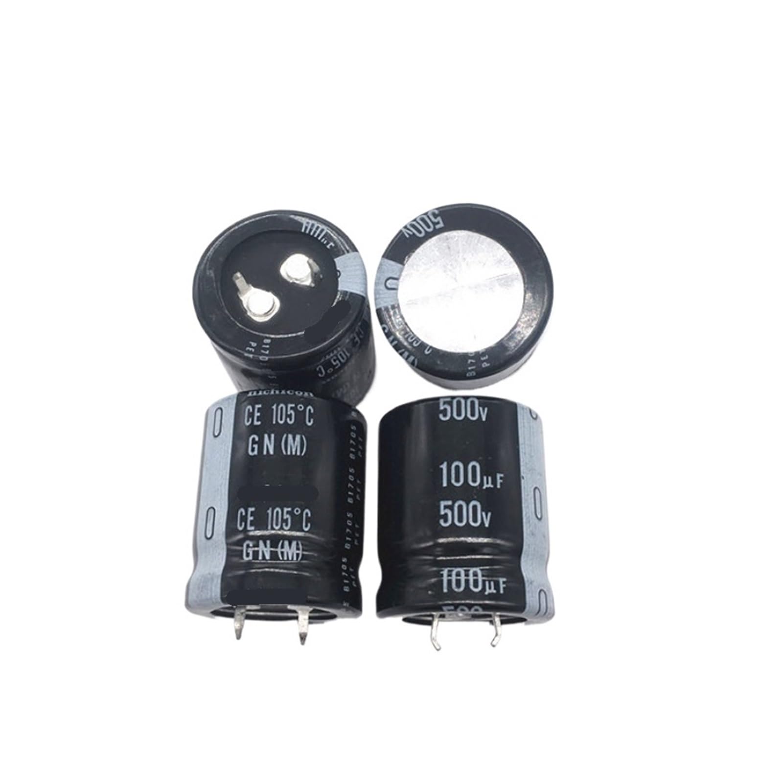 KSZHZYMGX 1PCS 500V100UF 25X30 Electrolytic Capacitor 100UF 500V 25 * 30