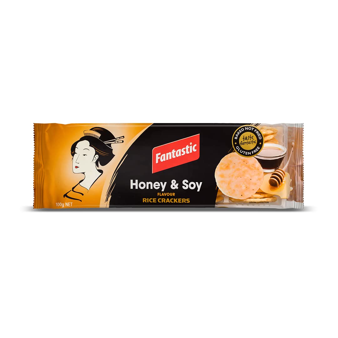 Fantastic Rice Crackers Honey Soy 100 g Amazon.in Grocery & Gourmet