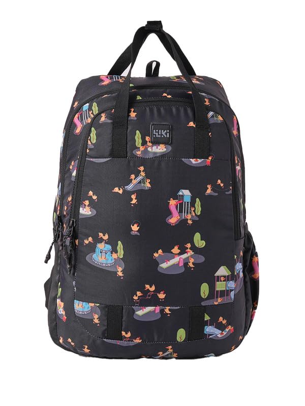 Image of Wiki Stylish Unisex Backpack | Champ 3 Durable & Lightweight backpack for Men & Women | Backpack for Office, Gym, Travel (17.5 Litre, Black)