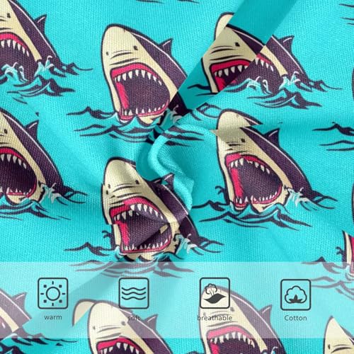 Joisal Cartoon Cute Sharks Blue Toddlers Underwear Floral 2t Cotton Girl Panties Cute Designer Briefs Undies Kids3
