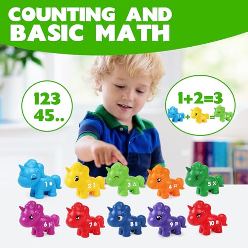 Image of Numbers Matching Game Fine Motor Toy, Toddler Number Learning Toys,1 2 3 Educational Learning Sensory Sorting Toys Preschool Math Games Activities Sets for Toddlers Kids