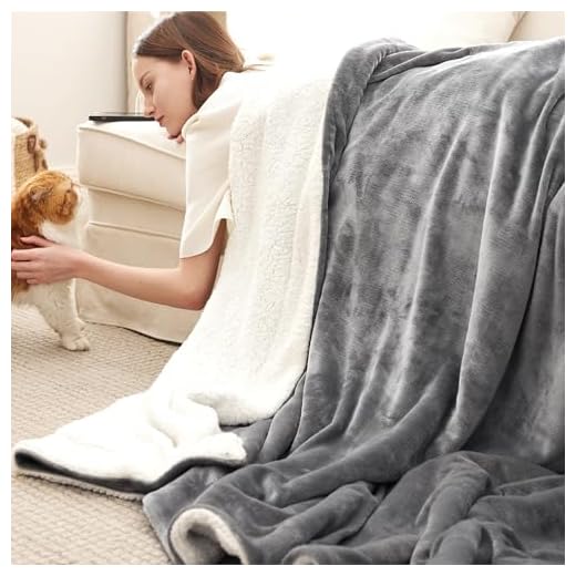 Bedsure King Sherpa Fleece Blanket
