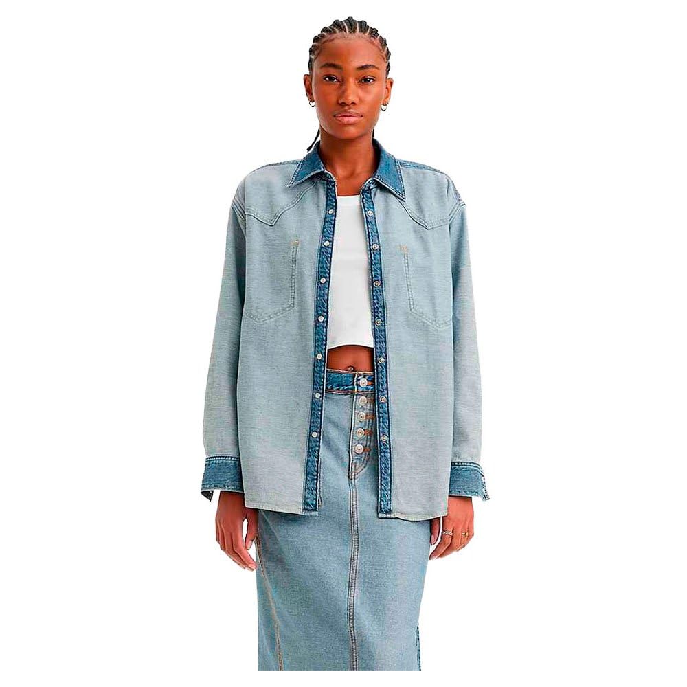 Levi's Donovan Inside out-Camiseta, Blushing Don 3, S para Mujer