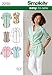 Simplicity Sewing Pattern 2255 Misses' Easy to Sew Tunic or Shirt, R5 (14-16-18-20-22)