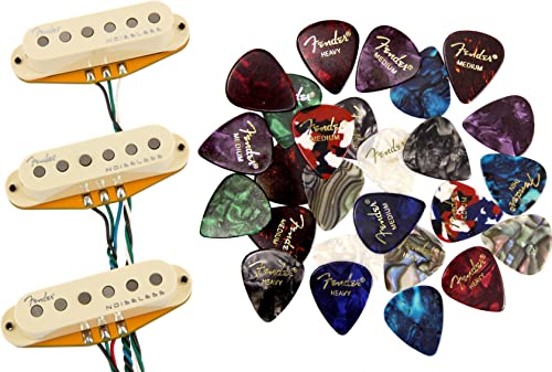 Fender Gen 4 ノイズレス ストラトキャスター ピックアップバンドル ピック付き