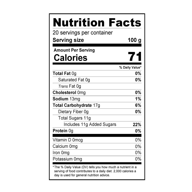 Miniatura 2 de Bossen Crystal Boba (azúcar morena)