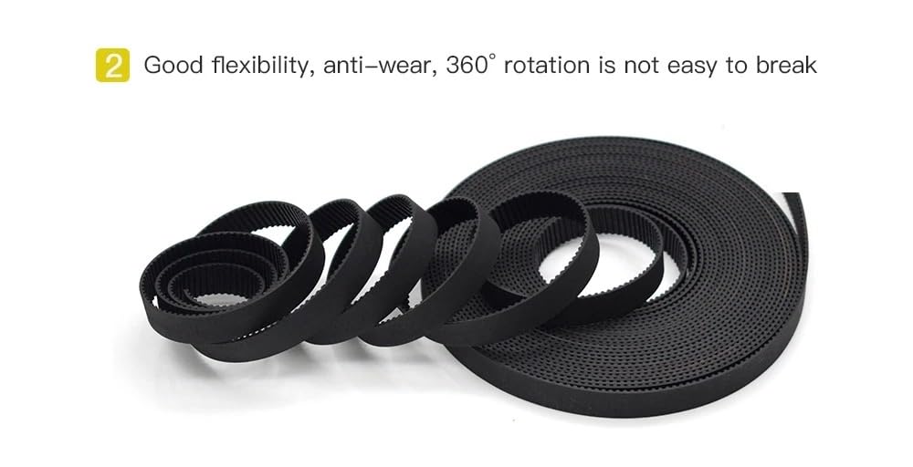 Transferriemen Für MXL Open-Ended Zahnriemen Breite 5mm 6mm 9mm 10mm 15mm Übertragung Gummi Gürtel Für CO2 Gravur Schneiden Maschine Motorrad-Antriebsriemen(9meter,15mm)