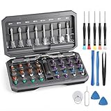 Largement utilisé : notre ensemble de tournevis est idéal pour la plupart des projets de bricolage à domicile, les tâches professionnelles, l'assemblage de meubles, les appareils ménagers, les ordinateurs, les lunettes, les montres, le vélo et plus encore.