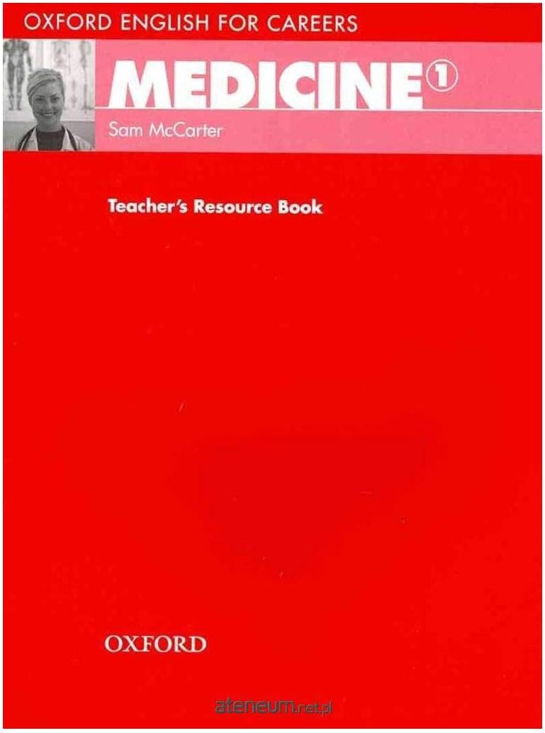 Medicine 1. Teacher's Book