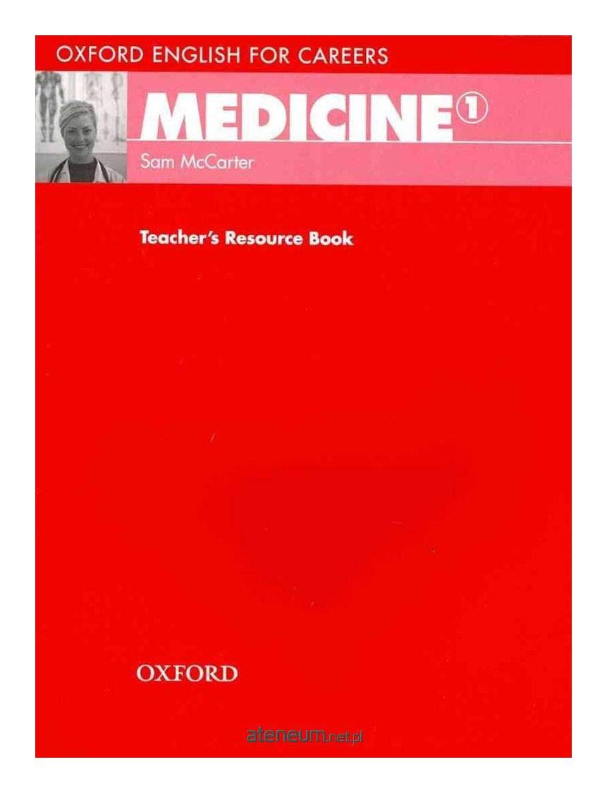 Medicine 1. Teacher's Book