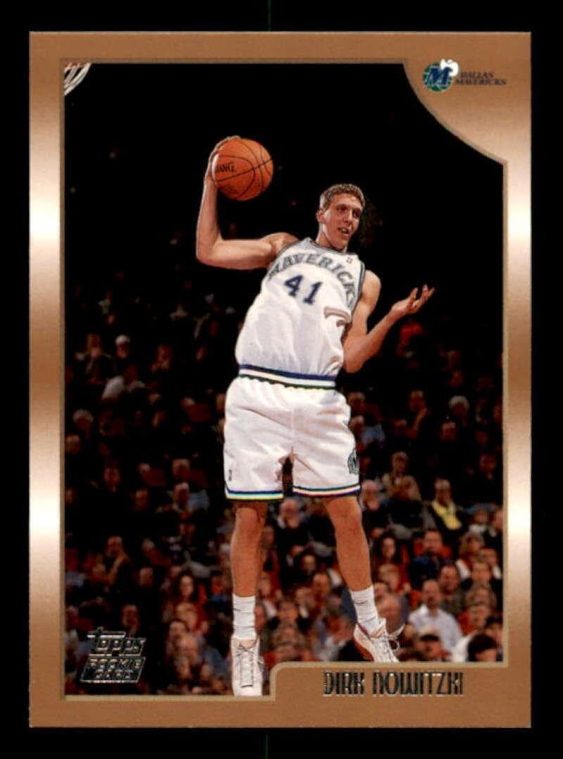 Dirk Nowitzki Rookie Card 1998-99 Topps #154 - Basketball Slabbed Rookie Cards