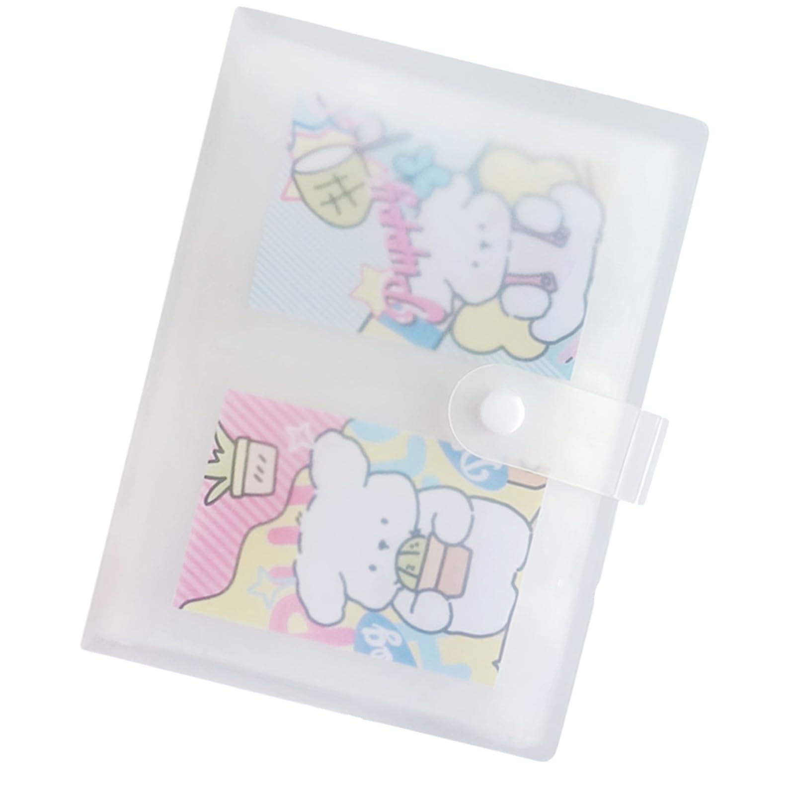 Photocard Album Binder Large Capacity for Preservation Photo Card Train Ticket Card Collection Book