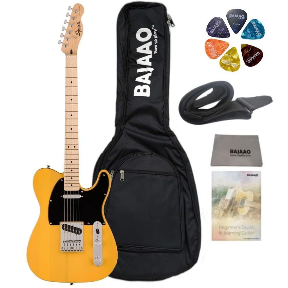 Fender Squier Sonic Telecaster Poplar Electric Guitar With Gig-Bag