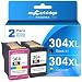Produktbild MYCARTRIDGE PHOEVER 304XL 304 XL Patronen Kompatibel für HP 304 Druckerpatronen Multipack Schwarz und Farbe für HP Envy 5030 5000 5010 Deskjet 3750 2630 2620 druckerpatronen (1 Schwarz 1 Farbe)