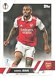 2022-23 TOPPS UEFA CLUB COMPETIONS !ST EDITION #38 GABRIEL JESUS ARSENAL FC SOCCER OFFICIAL TRADING CARD OF SOCCER