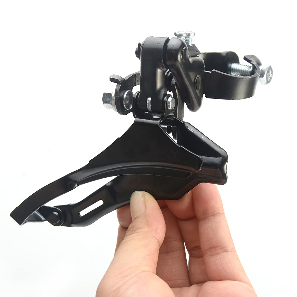 Desviador delantero de bicicleta, desviador universal para bicicleta, cambiador de velocidad de acero TZ 30, marcador frontal de velocidad para bicicletas BMX, cruceros, eléctricas, plegables,