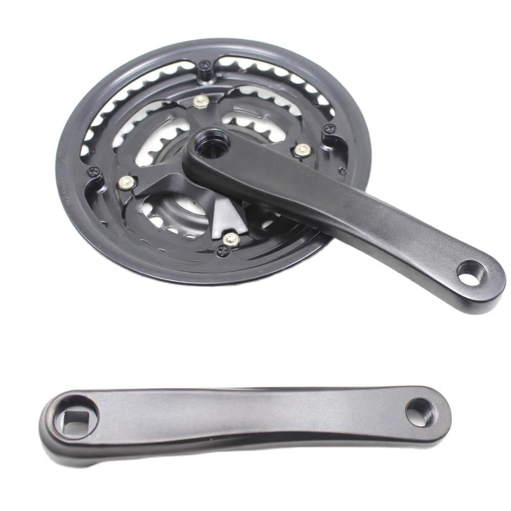 Guarnitura MTB 42-34-24T 7/8/9 velocità MTB. Variabile Bicycle Set di Biciclette 170mm in Lega Alluminio Purvello Quadrato Foro pignone