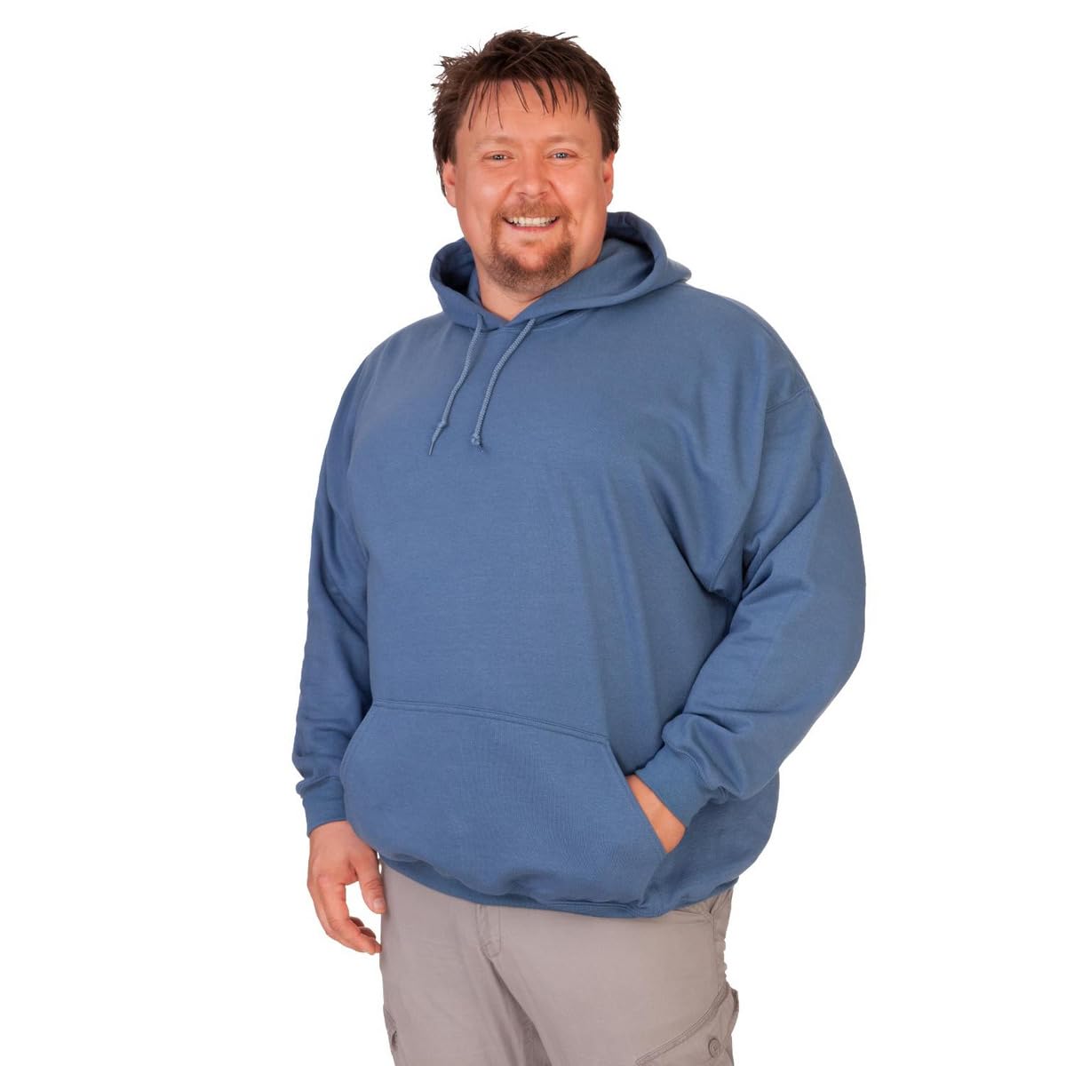 Sudadera Hombre con Capucha | Ajuste cómodo y Duradero y Elegante | Ideal para la Vida Cotidiana y el Deporte | Sudadera con Capucha Hombre | Talla S M L XL XXL 3XL 4XL 5X