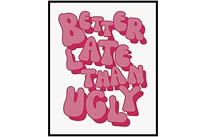 No-Fuss Flair: Better Homes & Gardens Better Late Than Ugly Vintage Print