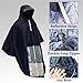 MENURSY Mobility Scooter Rain Cover - Hooded Wheelchair Protective Poncho, Outdoor Rain Cape Sheild, 64
