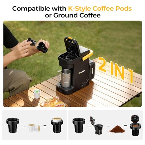 BougeRV Coffee Maker with 18V Battery