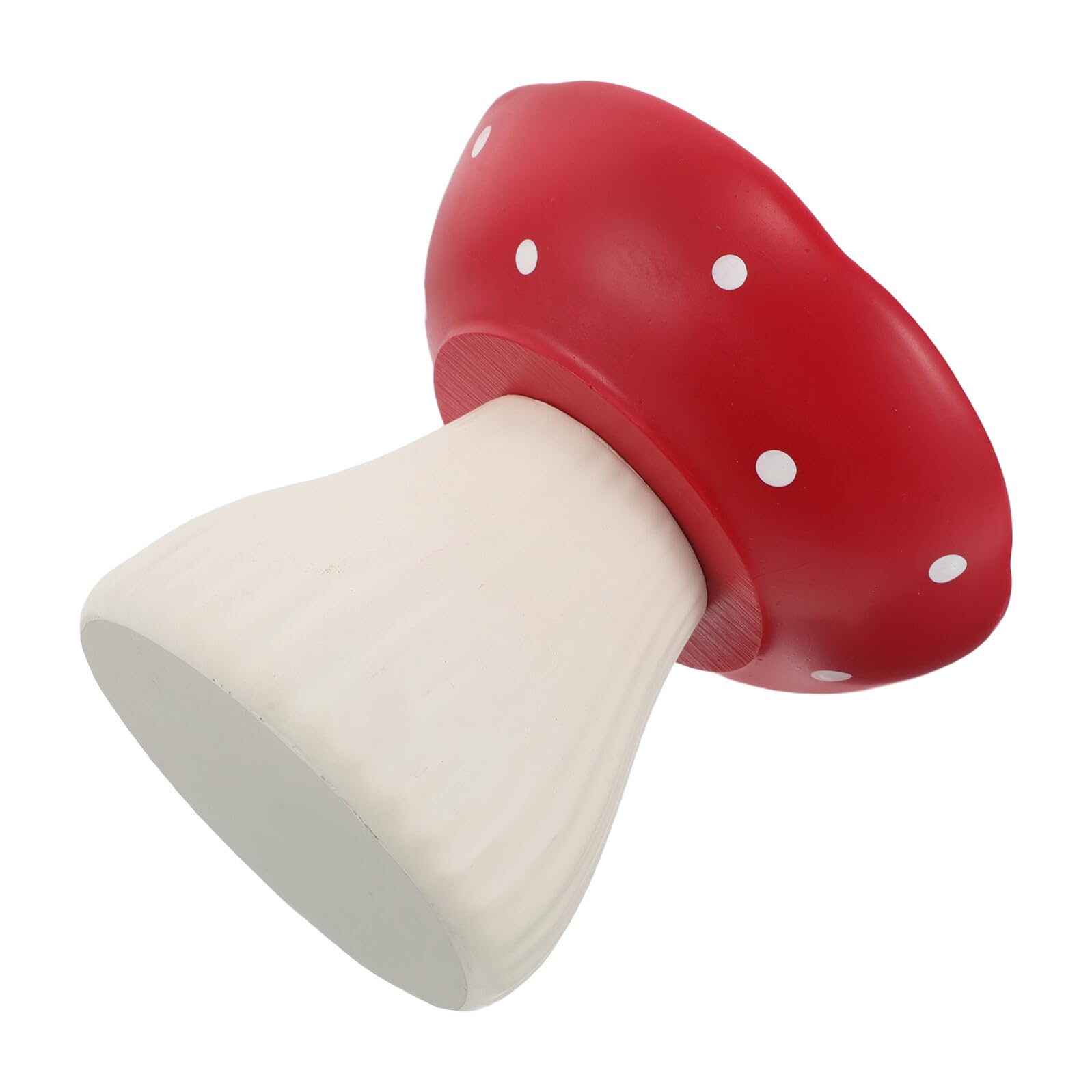 Ciotola Rialzata in Ceramica per Gatti e Cani Piccoli, Design a Fungo Rosso, Antiribaltamento Base Antiscivolo, Adatta a Postura Corretta e Alimentazione Anti-vomito per Gattini