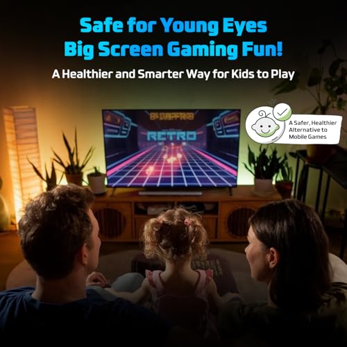 EvoFox-Game-Box-V2-TV-Gaming-Console-With-Smart-Remote-and-Game-Controller-4-GB-RAM-32-GB-Storage-Powerful-GPU-Quad-Core-Processor-Bluetooth-50-4K-Output-Preloaded-Games-Coal-Black