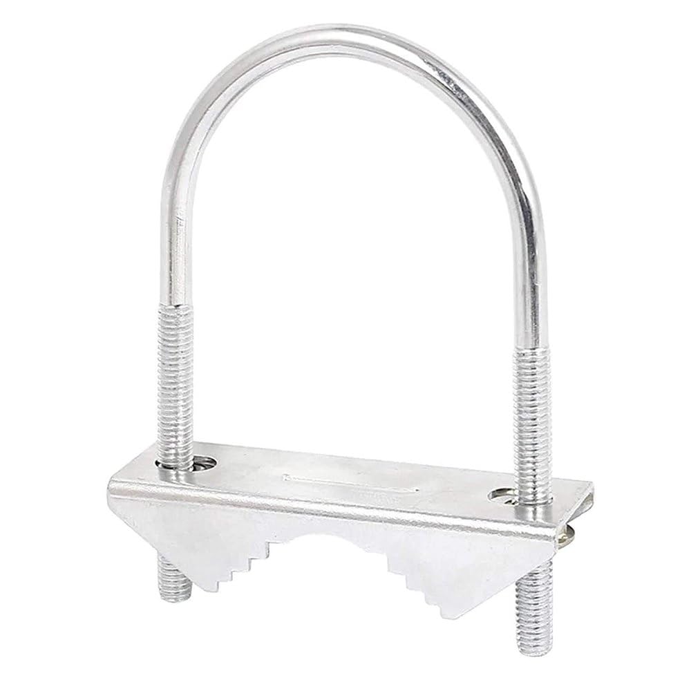 NBR U and Cut Clamp U Bolt Antenna Mast Metal Clamp -1pcs-image-14