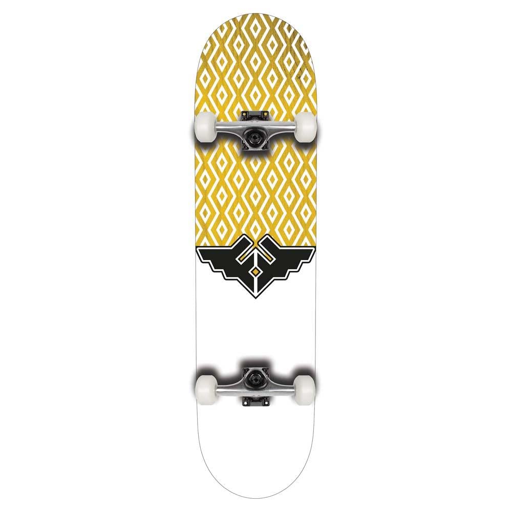 Fracture Wings V5 Factory Complete Skateboard Yellow 8"