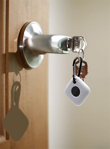 Miniatura 9 de DAYJOY - Juego de 3 fundas protectoras de silicona suave y flexible compatibles con Tile Mate 2022, funda antiarañazos con mosquetón para Tile Mate