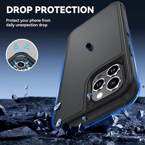 Image of SunStory Compatible with iPhone 11 Pro Max Case with HD Screen Protector, 3-Layer Heavy Duty Full-Body Cover,3 in 1 Hybrid Protective Case for iPhone 11 Pro Max 6.5 inch,Black