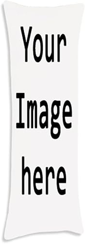 Miniatura 3 de Funda de almohada corporal personalizada de 2 WT y 2 WY, funda de almohada personalizada con funda de cremallera, funda de almohada Super King de 20