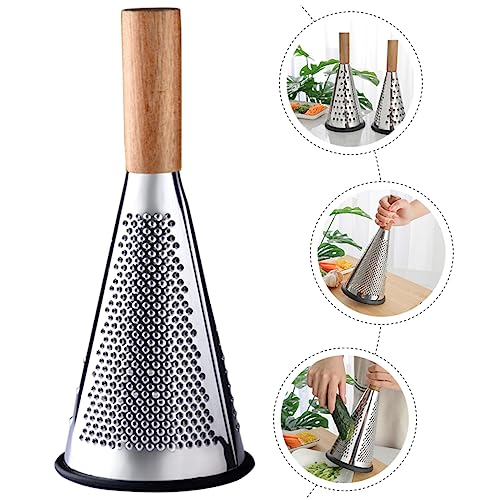 Rallador cónico de acero inoxidable con mango Amosfun miniatura 7