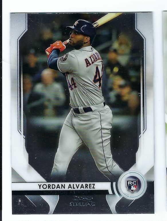 YORDAN ALVAREZ 2020 Bowman Sterling #BSR-95 Rookie Card RC Houston Astros Baseball