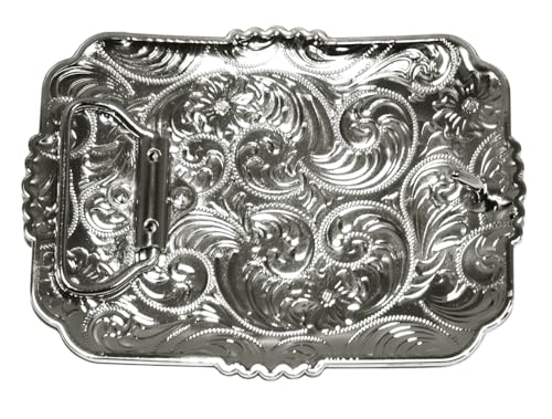 Image of Moranse Cross Cowboy Kneeling Prayer Horse Zinc Alloy Belt Buckles