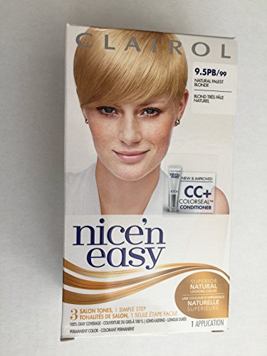 Clairol Nice 'n Easy 9.5PB 99 Natural Palest Blonde 1 Kit by Clairol
