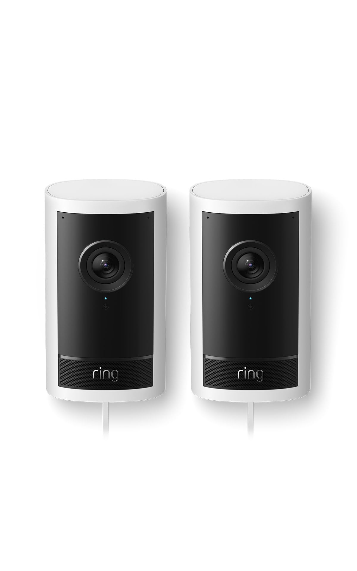 Ring Außenkamera Pro mit Netzstecker (Outdoor Camera Pro, neueste Generation), für dein Zuhause oder Unternehmen, Sicherheitskamera, Retinal 4K, 10x-Zoom, 2 Kameras