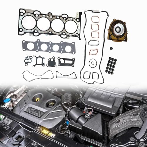 Image of GXARTS Head Gasket Set LR024975 LR025006 Compatible with Land Rover LR2 Evoque Discovery Sport 2.0T Compatible with Jaguar XE XF XJ 204PT-HGS LR025664 LR024991 LR083938 LR025852 LR038760 LR032083