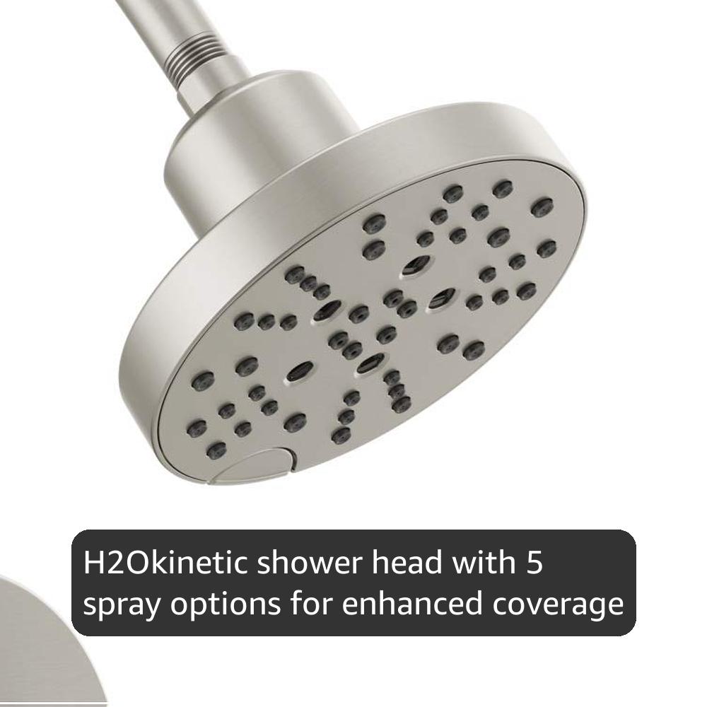 Delta Nicoli 14 Series H2Okinetic Bathtub and Shower Faucet Set