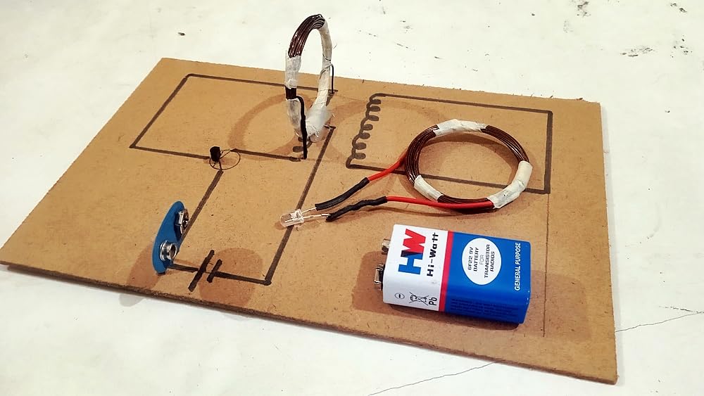 Tesla Wireless Electricity Power Transfer School Science Working Model Physics Project College Electronic Project for Science Students (B0CJQBZK1S) Amazon Price History, Amazon Price Tracker